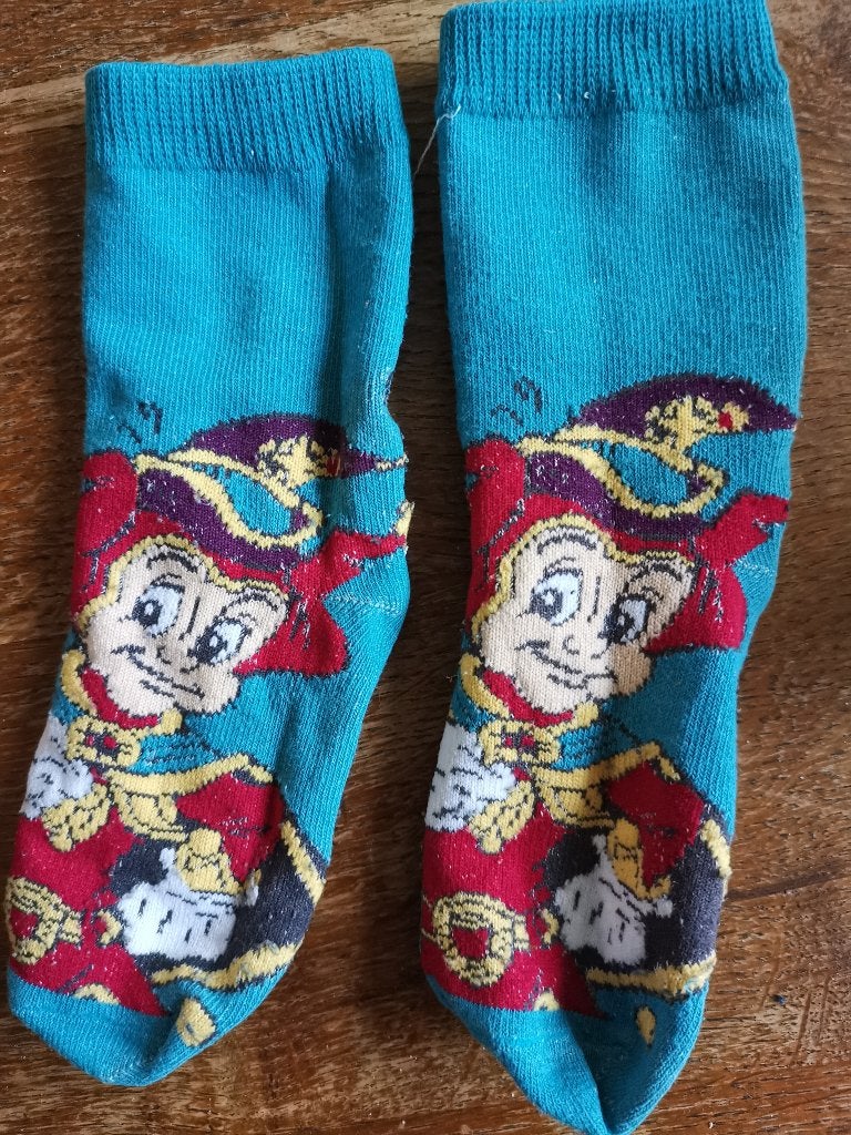 Efteling sokjes met Pardoes in maat 27 - 30, Jongen of Meisje, Efteling, Ophalen of Verzenden, Zo goed als nieuw