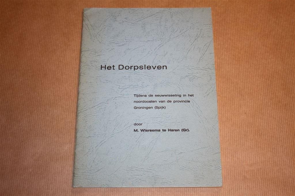 Het dorpsleven van Spijk tijdens de eeuwwisseling [1900], Ophalen of Verzenden, Gelezen