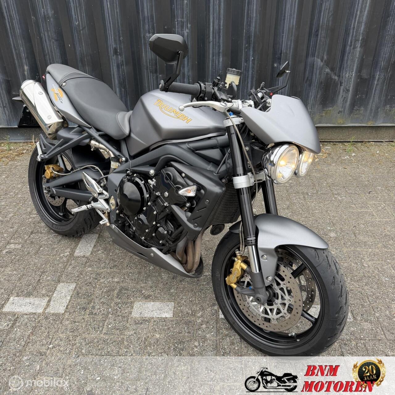Triumph Street Triple R, 675 cc, Handvatverwarming, Bedrijf, Meer dan 35 kW