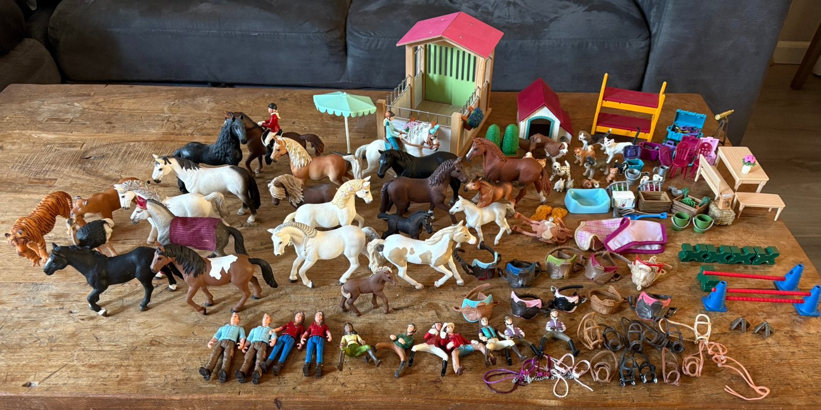 Complete Schleich Horse Club XXL, Ophalen of Verzenden