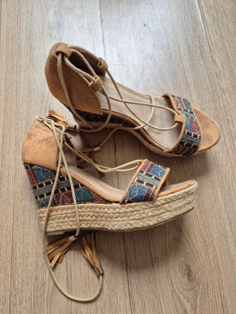 Schoenen (espadrilles), Kleding | Dames, Ophalen, Bruin, Espadrilles of Moccasins, Onbekend