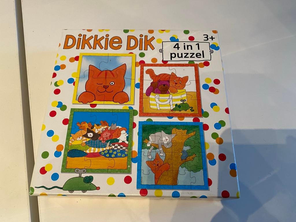 Dikkie dik kinderpuzzel, Ophalen of Verzenden, 10 tot 50 stukjes, Zo goed als nieuw
