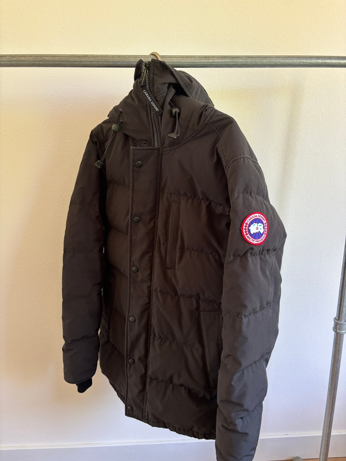 Canada goose carson parka maat M zwart, Ophalen of Verzenden, Zo goed als nieuw, Zwart