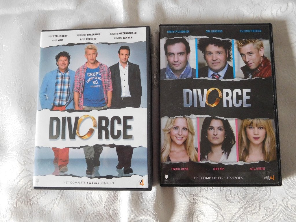 dvd serie divorce seizoen 1 + 2, Vanaf 12 jaar, Ophalen of Verzenden, Zo goed als nieuw