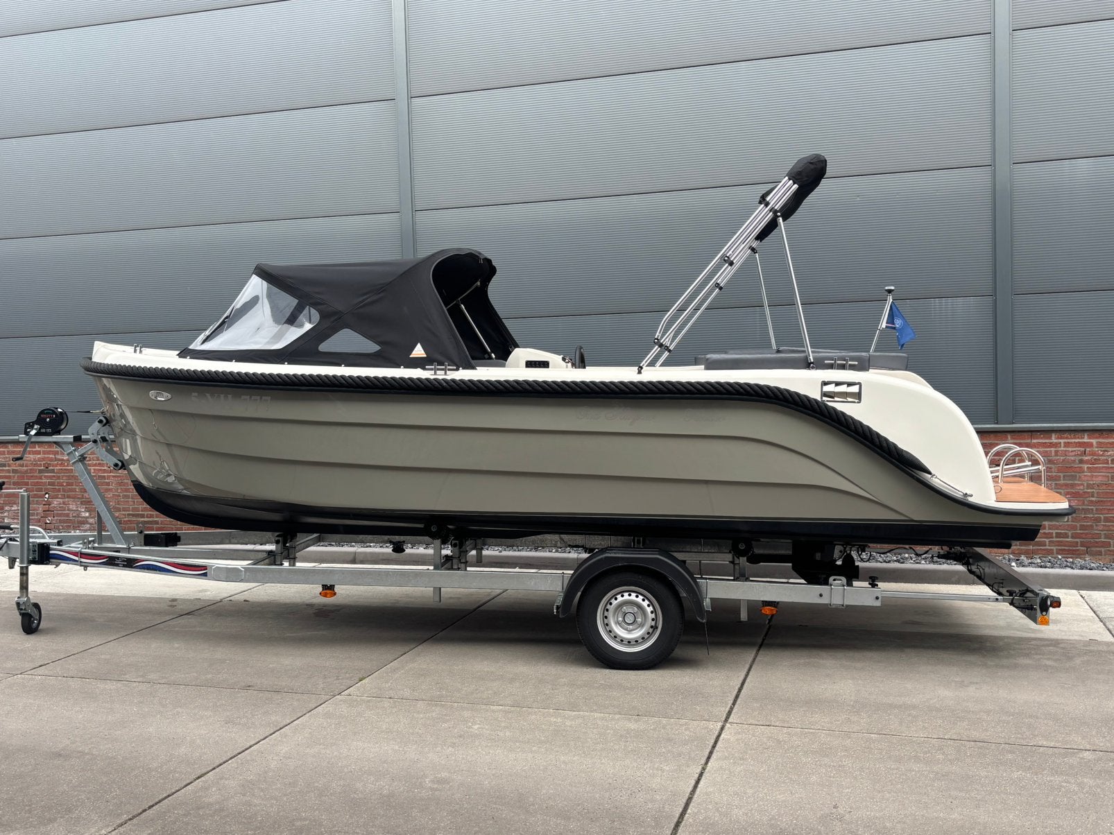 Oudhuijzer 616 50PK incl. nieuwe geremde trailer  NWST!, Ophalen, Tender, 24 m, 6 m