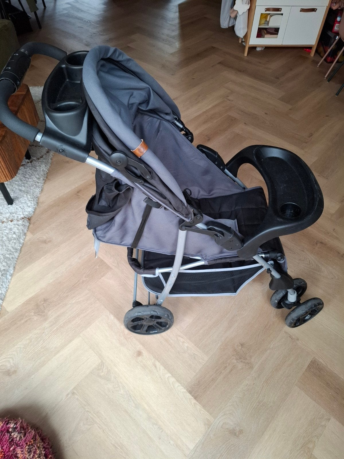 Lionelo Buggy - Robuust, Compact en Compleet, Ophalen, Gebruikt, Overige merken, Zonnekap