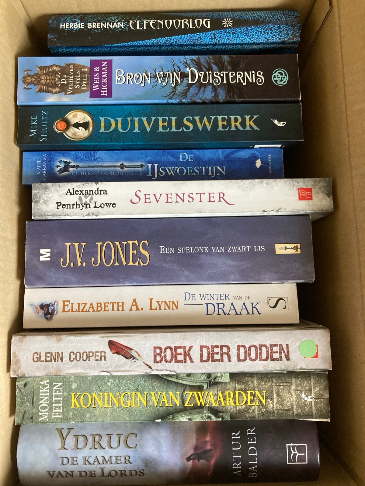 Fantasy Boeken Collectie - 10 Stuks, Ophalen of Verzenden, Zo goed als nieuw