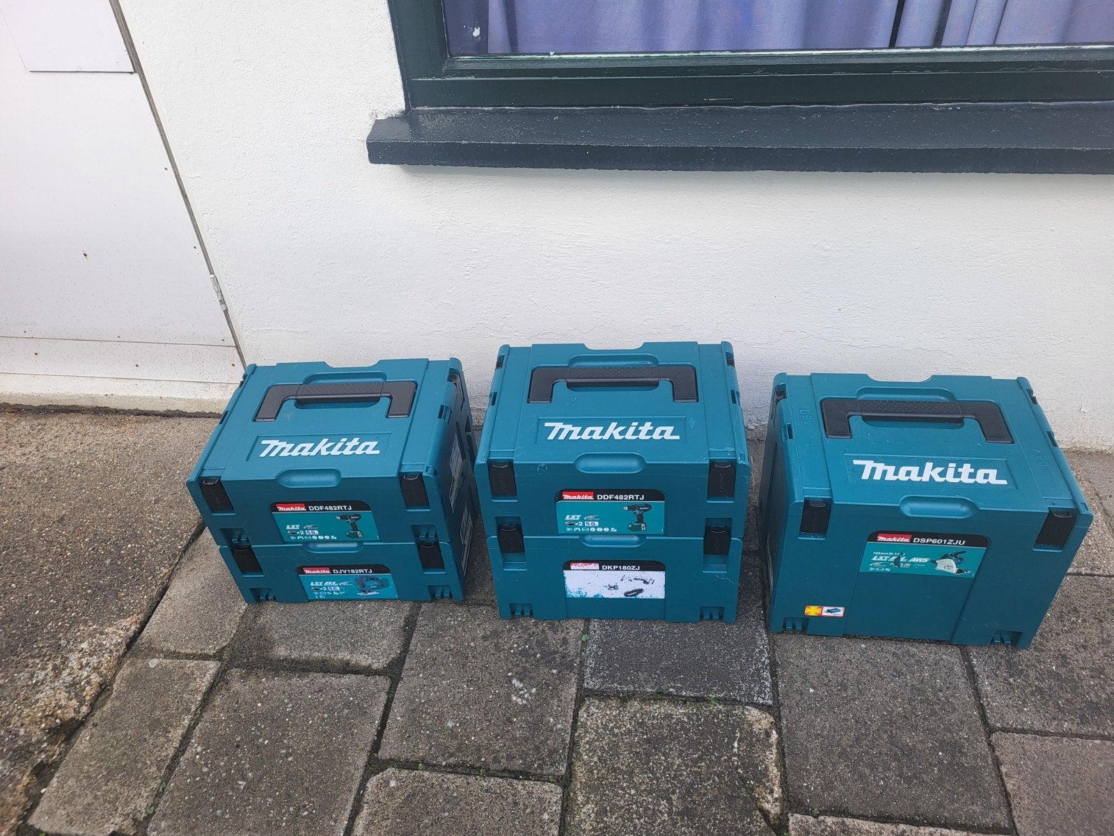Makita gereedschapskisten (5 stuks), Ophalen, Zo goed als nieuw