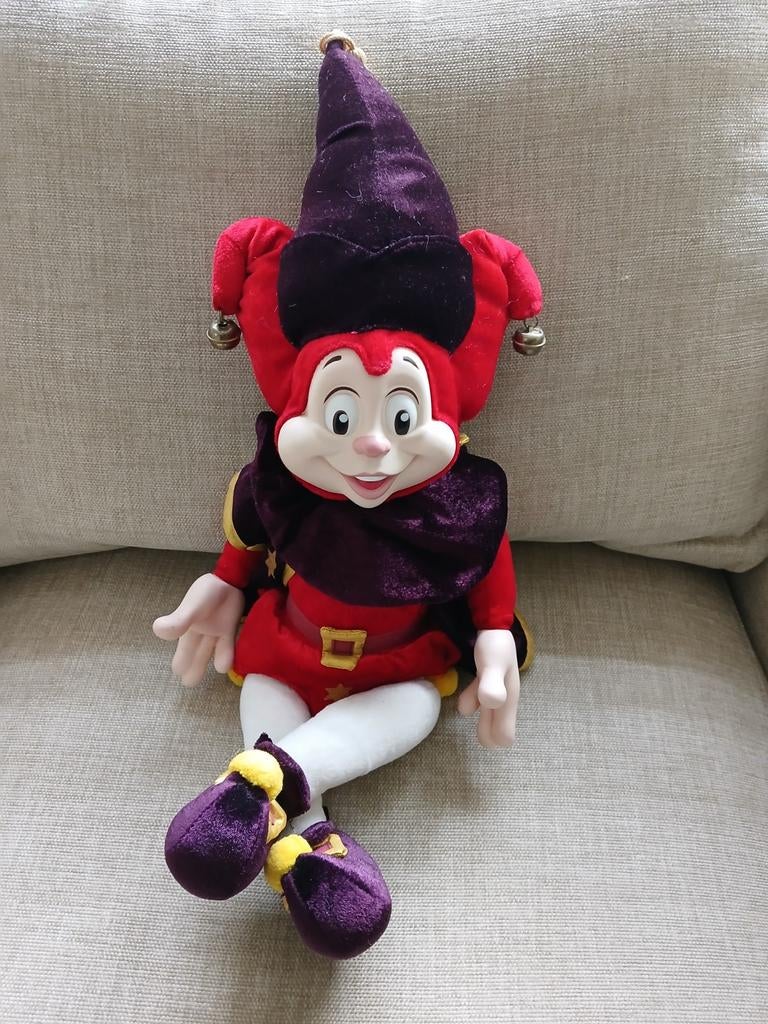 Efteling Pardoes Nar Pop Lengte 60 cm, Verzamelen, Efteling, Ophalen of Verzenden, Zo goed als nieuw, Beeldje of Poppetje