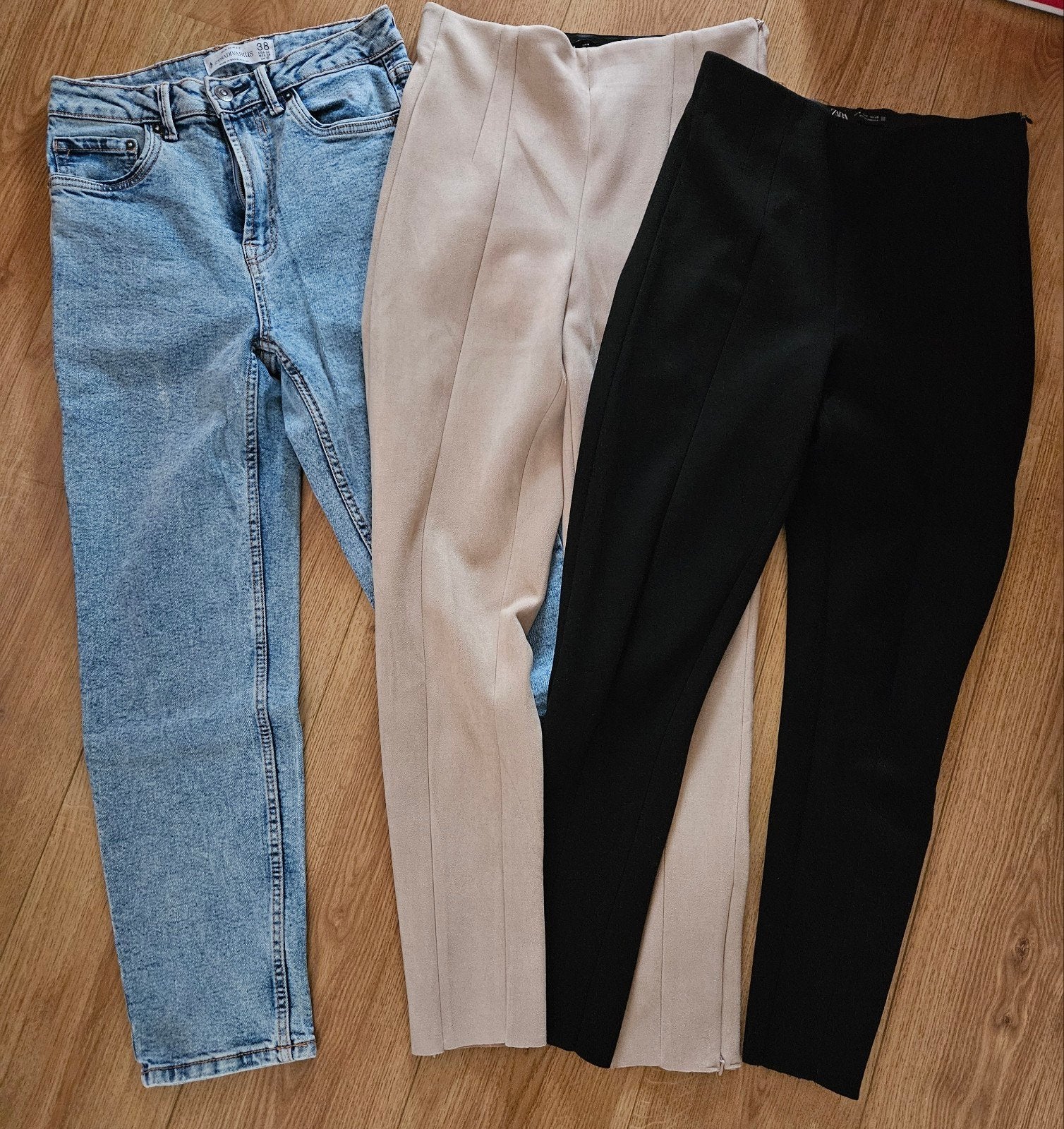 3 DAMESBROEKEN MAAT M, Ophalen of Verzenden, Gedragen