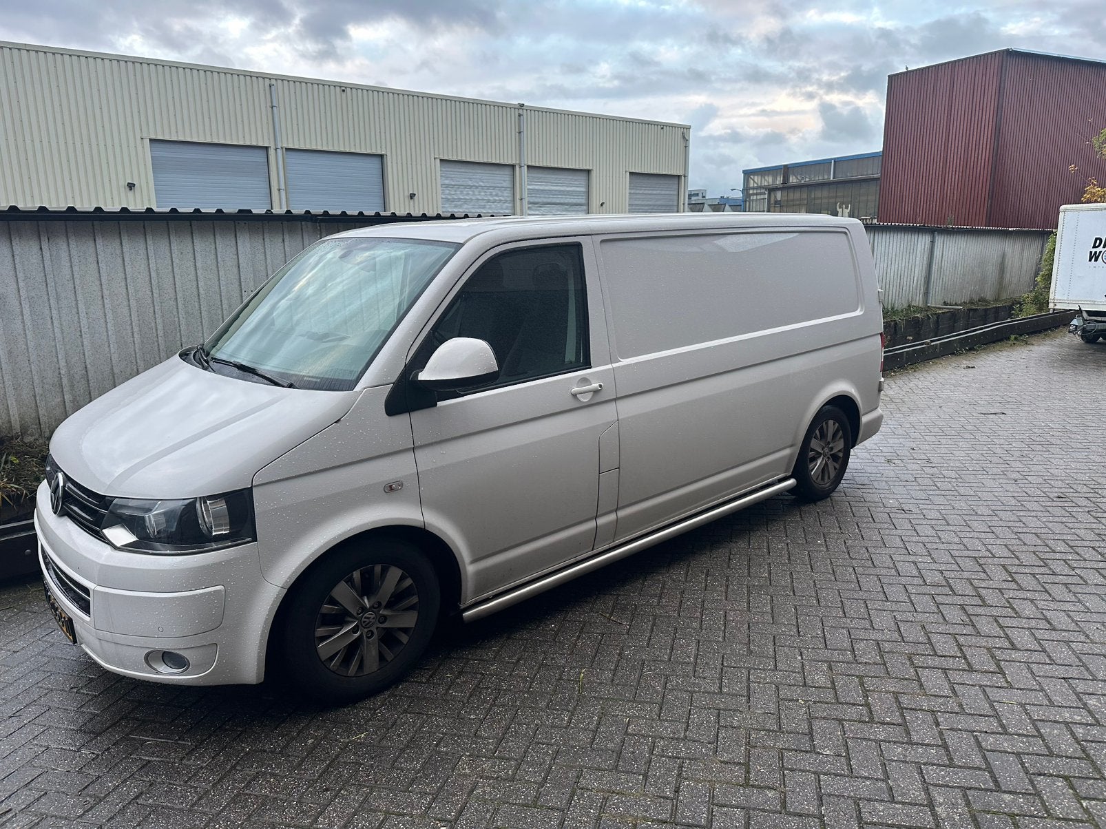 Volkswagen Transporter 2.0 TDI 103KW Business VAN 2013, Stof, 4 cilinders, Wit, Origineel Nederlands