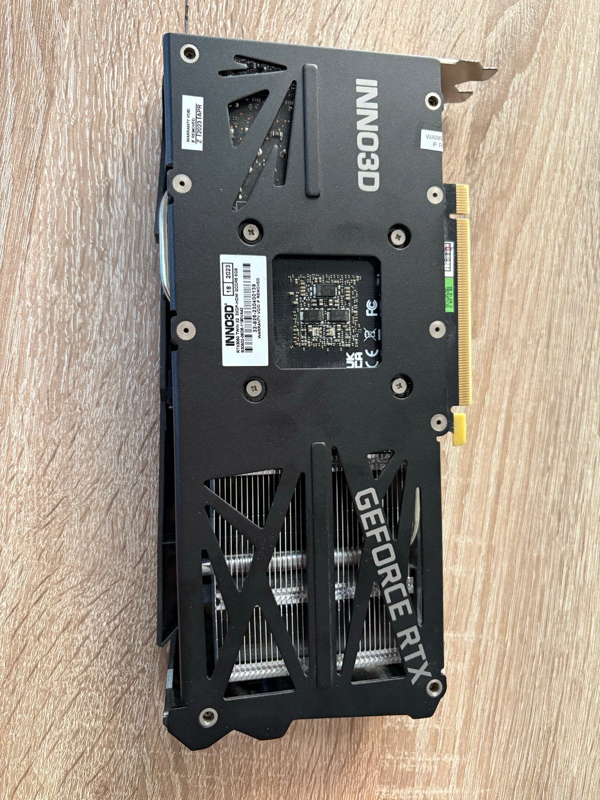 Inno3D NVIDIA GeForce RTX3050 Grafische Kaart, Computers en Software, Videokaarten, Gebruikt, HDMI, GDDR6, PCI-Express 4