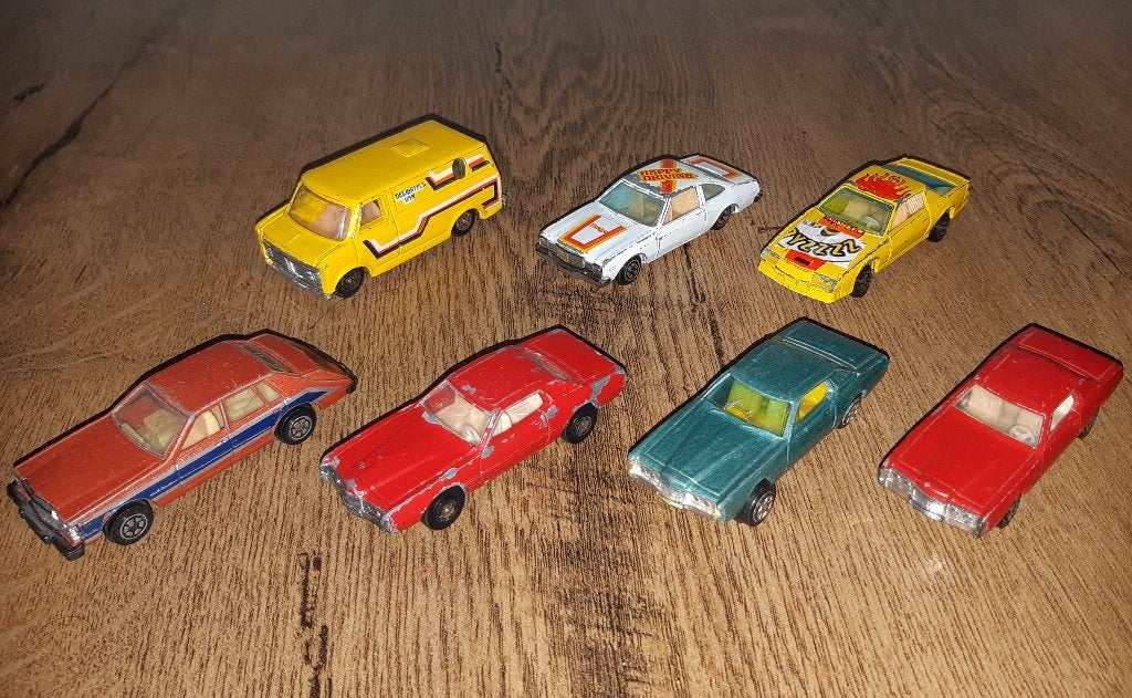 YATMING Auto's 7 stuks - 1/64, Ophalen of Verzenden, Gebruikt, Auto