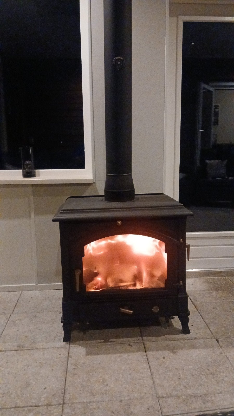 Efel Harmony Houtkachel - Werkt perfect!, Ophalen, Gebruikt, Hout, Houtkachel