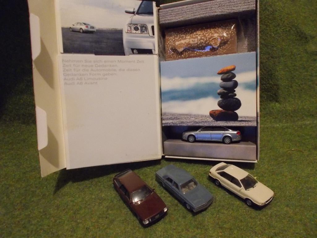 Audi A6 relatie geschenk 2002 1/87 80 200 100 Verzenden kan, Hobby en Vrije tijd, Modeltreinen | H0, Gelijkstroom of Wisselstroom