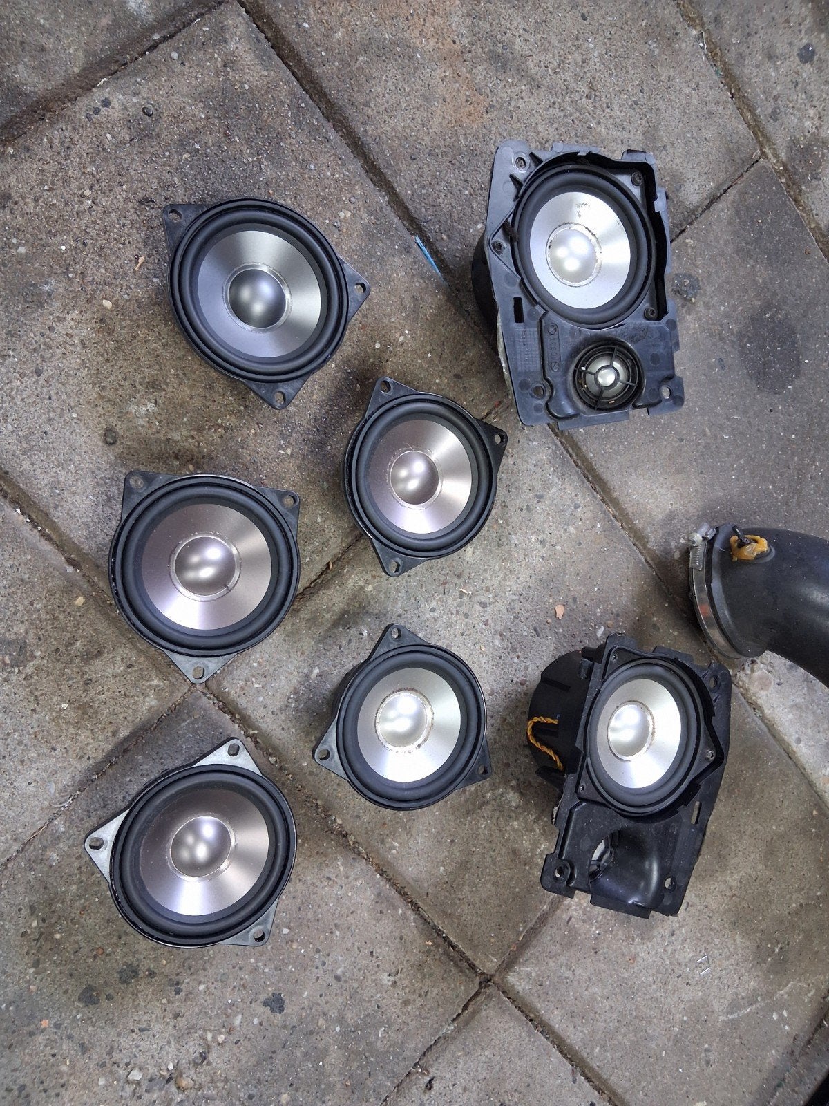Diverse auto luidsprekers - Set van 7, Auto diversen, Autospeakers, Ophalen of Verzenden, Gebruikt