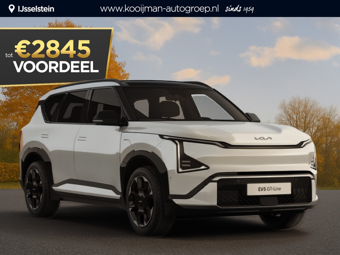 Kia EV5 GT-PlusLine 81.4 kWh Nu €3.200,- voordeel! Nu tijd
