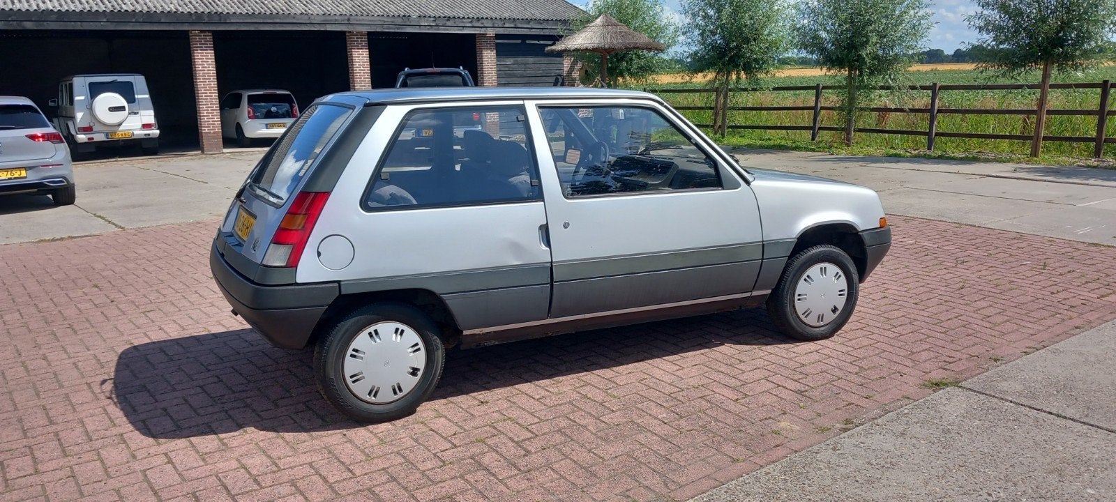 Belastingvrij .  Renault 5  Automaat  1985  Opknapper, Stof, Renault, Bedrijf, Grijs