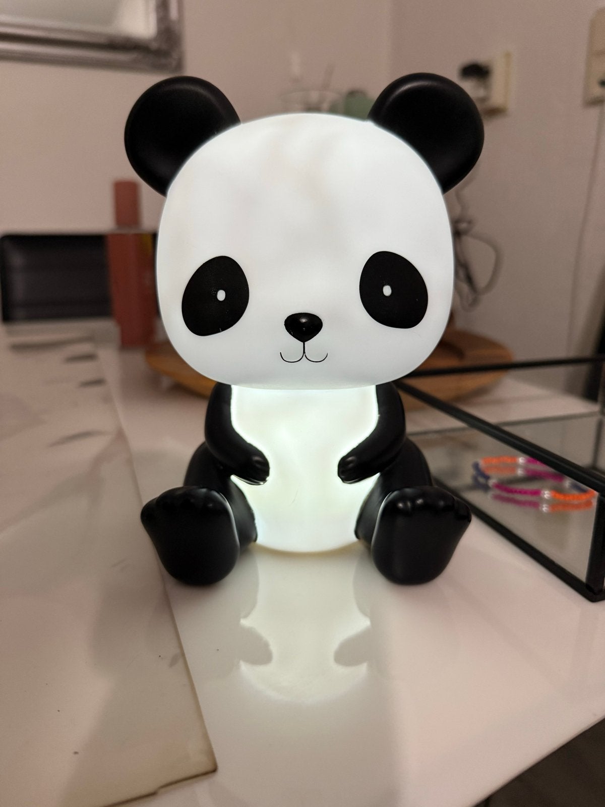 A Little Lovely Company Panda Nachtlampje, Overige merken, Zwart, Ophalen of Verzenden, Zo goed als nieuw