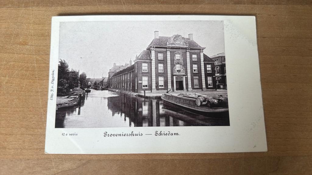 Provenietshuis - Schiedam, Ophalen of Verzenden, Voor 1920, Zuid-Holland