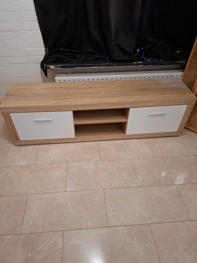 Tv kast, Ophalen, 150 tot 200 cm, Zo goed als nieuw, Minder dan 100 cm