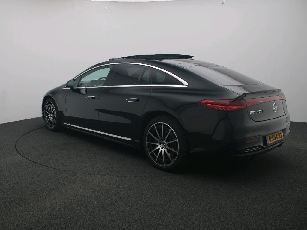Mercedes-Benz EQS 450+ AMG Line 108 kWh / Premium/ Panoramad, Auto's, Mercedes-Benz, Automaat, Gebruikt, 124 €/maand, Zwart