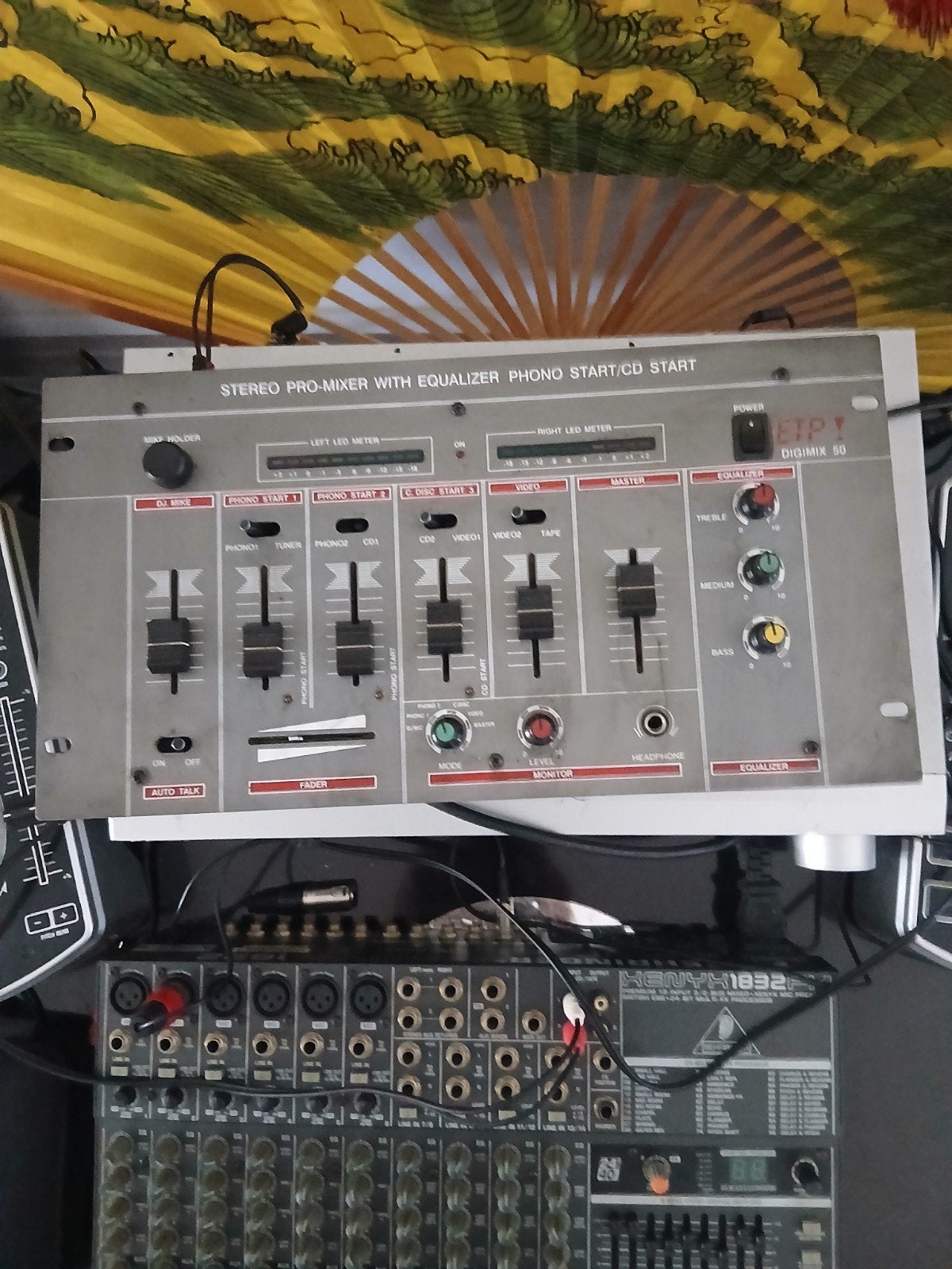 FTP Digimix 50 Stereo Pro-Mixer met Equalizer, Ophalen, Gebruikt, 5 tot 10 kanalen, Microfooningang