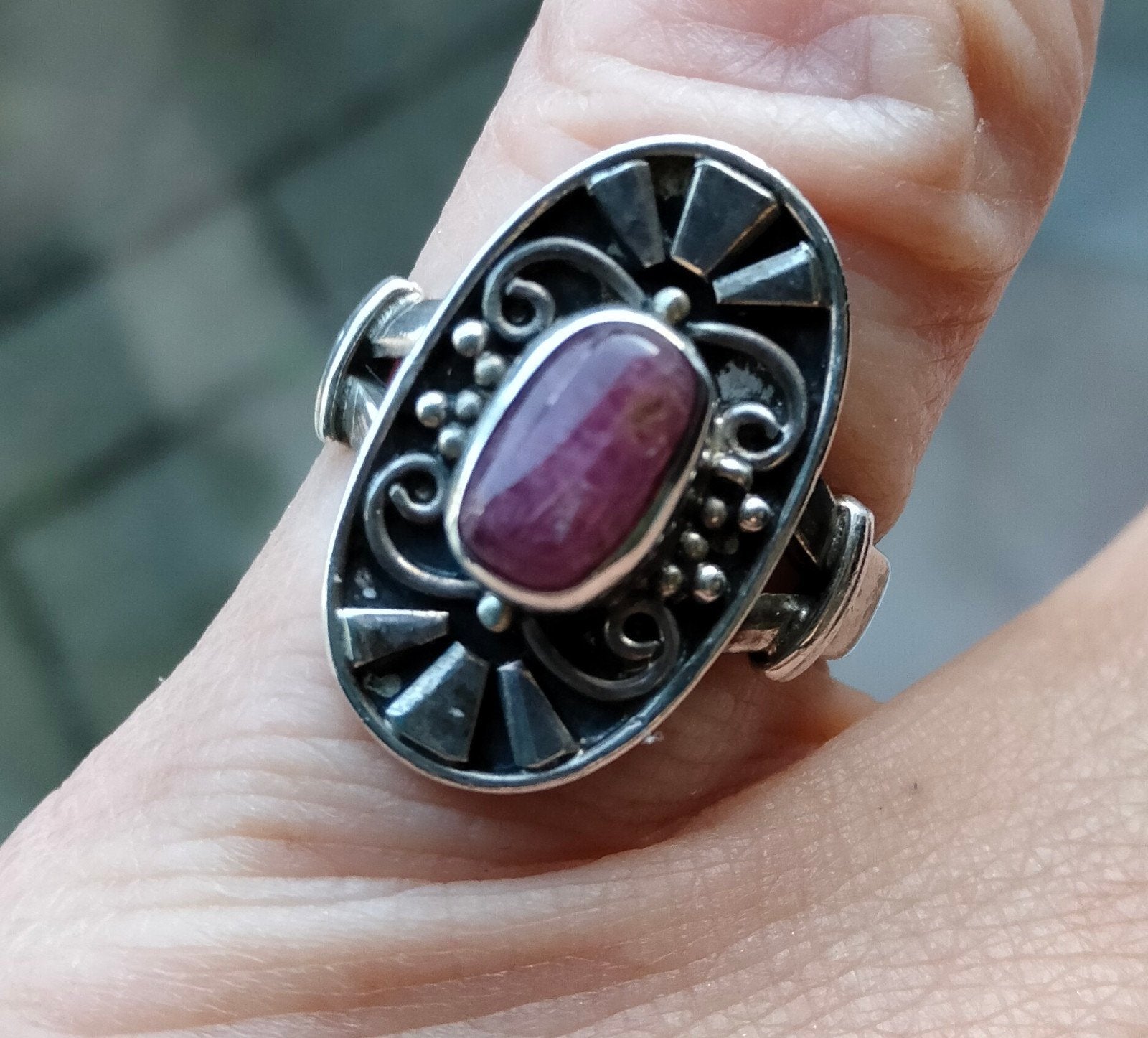 Toermalijn ring maat 17, Sieraden, Tassen en Uiterlijk, Ringen, Verzenden, Nieuw, 17 tot 18, Roze