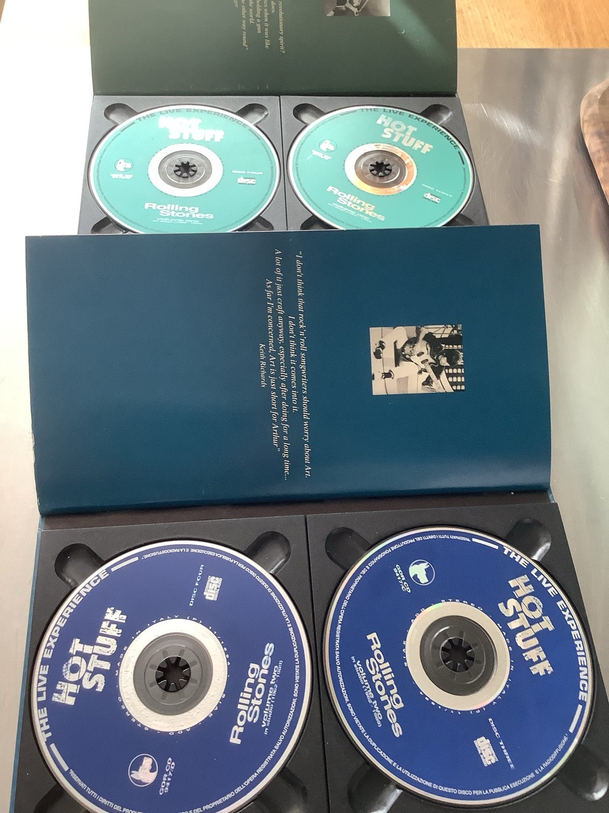 The Rolling Stones - Hot Stuff Boxset (8 CD's), Ophalen, Rock, Gebruikt, Boxset