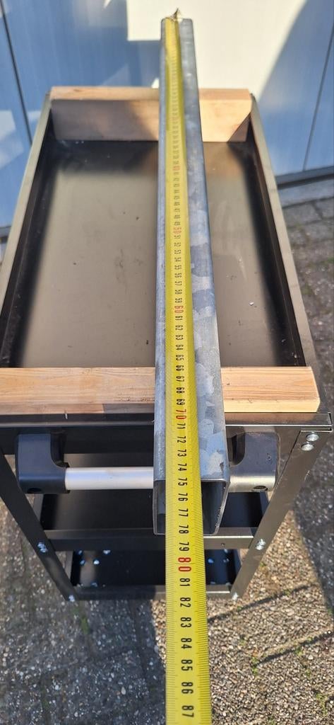 stalen kokers 100x50 gegalvaniseerd, Ophalen of Verzenden