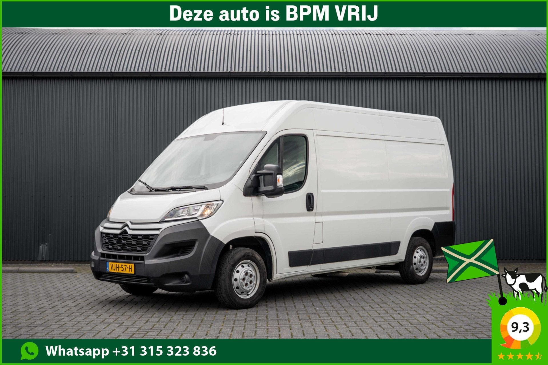 Citroën Jumper 2.2 BlueHDi 140 L2H2 | Camera | Cruise | 1e, Auto's, Voorwielaandrijving, Stof, Gebruikt, 4 cilinders