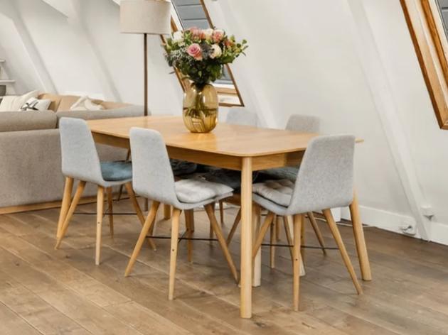 5x bolia Beaver upholstery dining chair, Huis en Inrichting, Ophalen, Zo goed als nieuw, Grijs, Vijf, Zes of meer stoelen