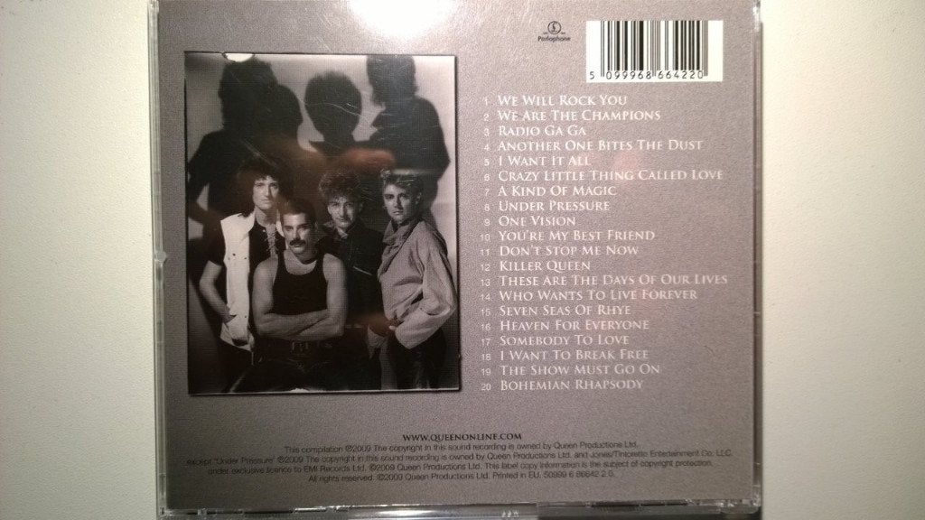 Queen - Absolute Greatest, Ophalen of Verzenden, Zo goed als nieuw, Poprock, Album