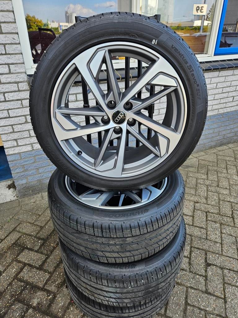 Audi Q3 SQ3 FY 19 inch velgen Hankook zomerbanden 255 45 19, 19 inch, Gebruikt, 255 mm, Banden en Velgen