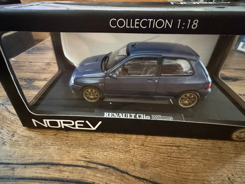 Renault Clio Williams Norev, Ophalen of Verzenden, Nieuw, Auto, Norev