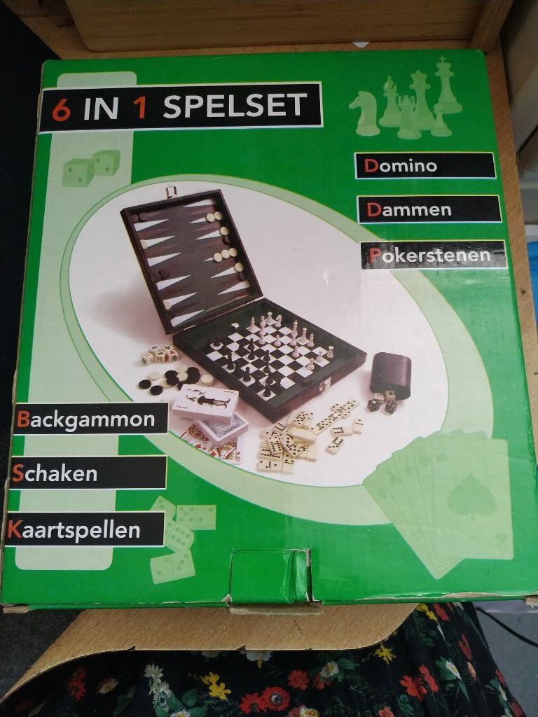 6 in 1 speelset nieuw, Ophalen of Verzenden, Nieuw