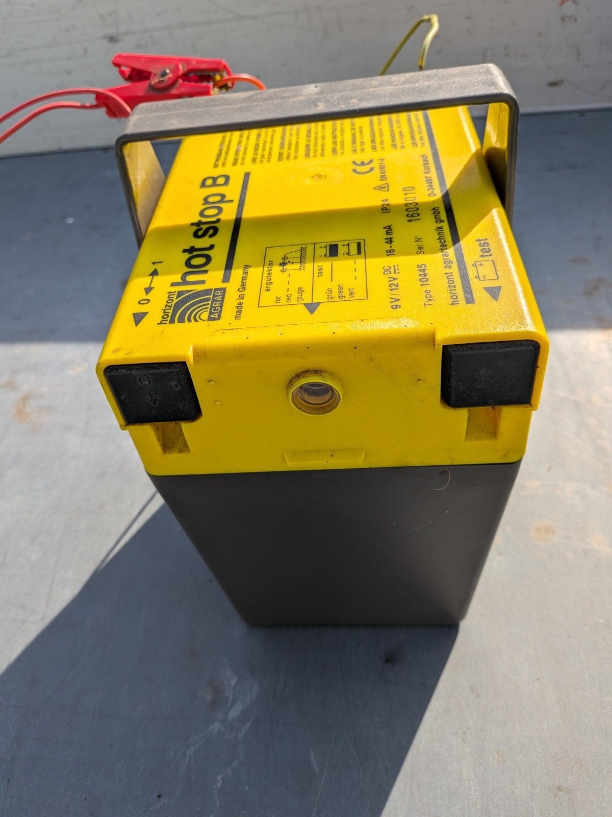 Horizont schrikdraadapparaat 9-12V Hot Stop B
