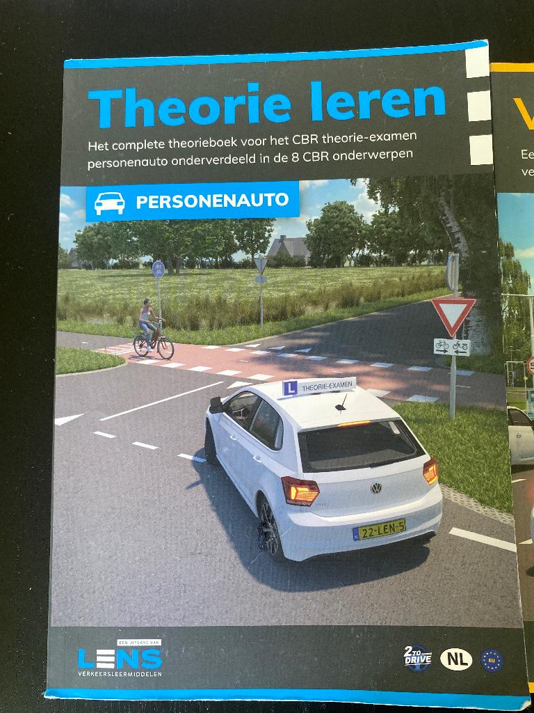 Rijbewijs B theorie boeken, Gelezen, Algemeen, Ophalen of Verzenden, LENS Verkeersleermiddelen