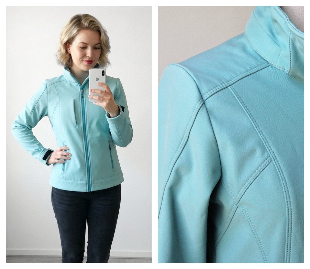 Human Nature - fijne jas sportieve blauw - maat S, Maat 36 (S), Human Nature, Gedragen, Verzenden