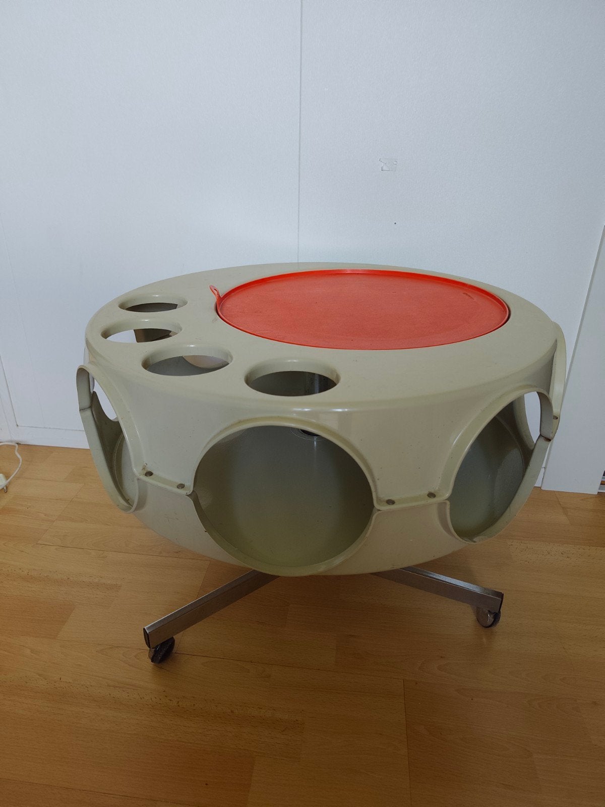 Gave vintage Curver Rotobar - Space Age - jaren 60/70, Ophalen