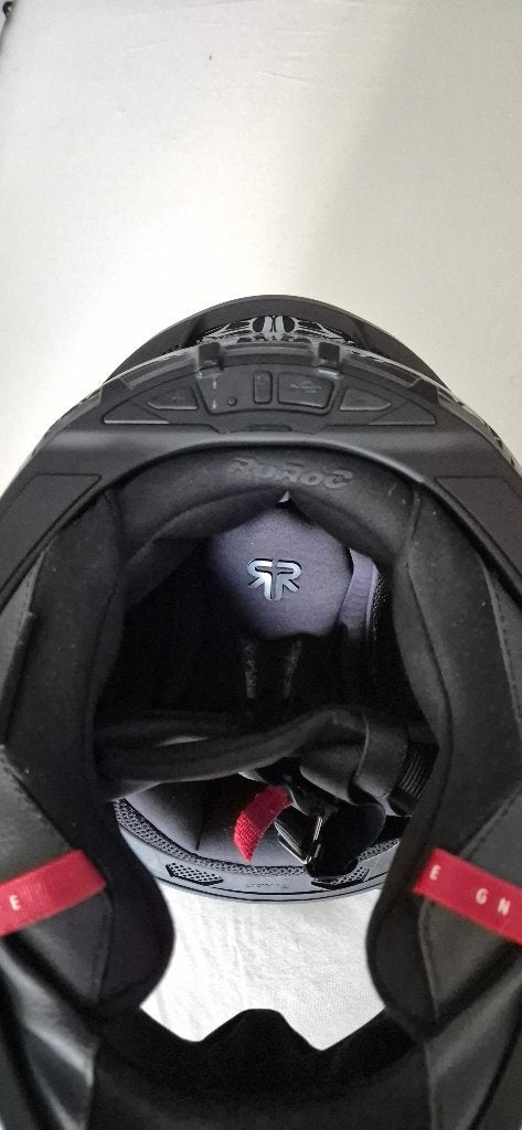 Ruroc helm maat 55-56 cm met audio systeem, Motoren, Systeemhelm, Dames, S, Tweedehands