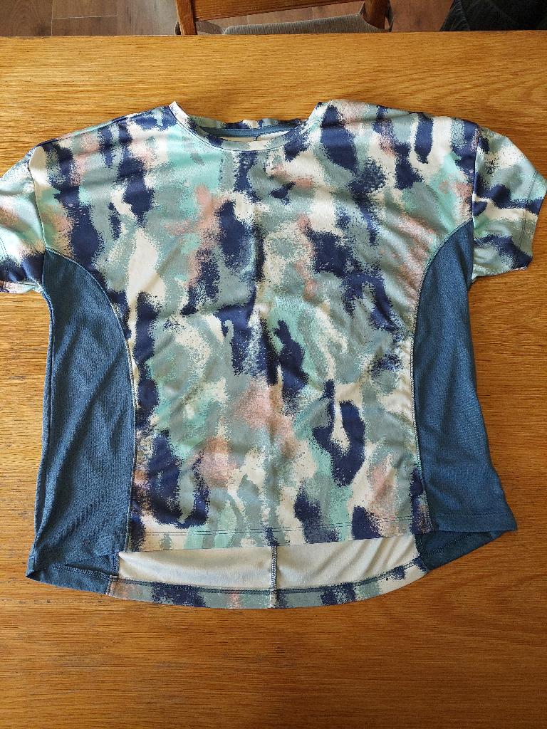 Sportkledingset, legging en shirt, crivit 36-38, Kleding | Dames, Sportkleding, Blauw, Ophalen of Verzenden, Hardlopen of Fietsen