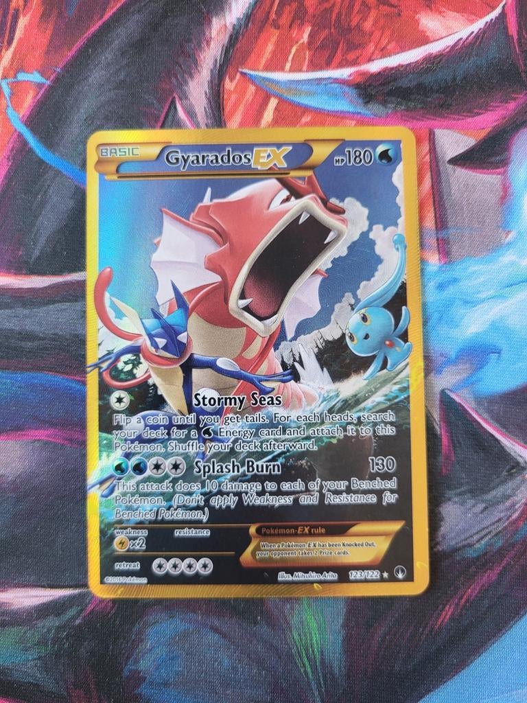 Gyarados EX - XY BreakPoint #123/122, Ophalen of Verzenden, Zo goed als nieuw