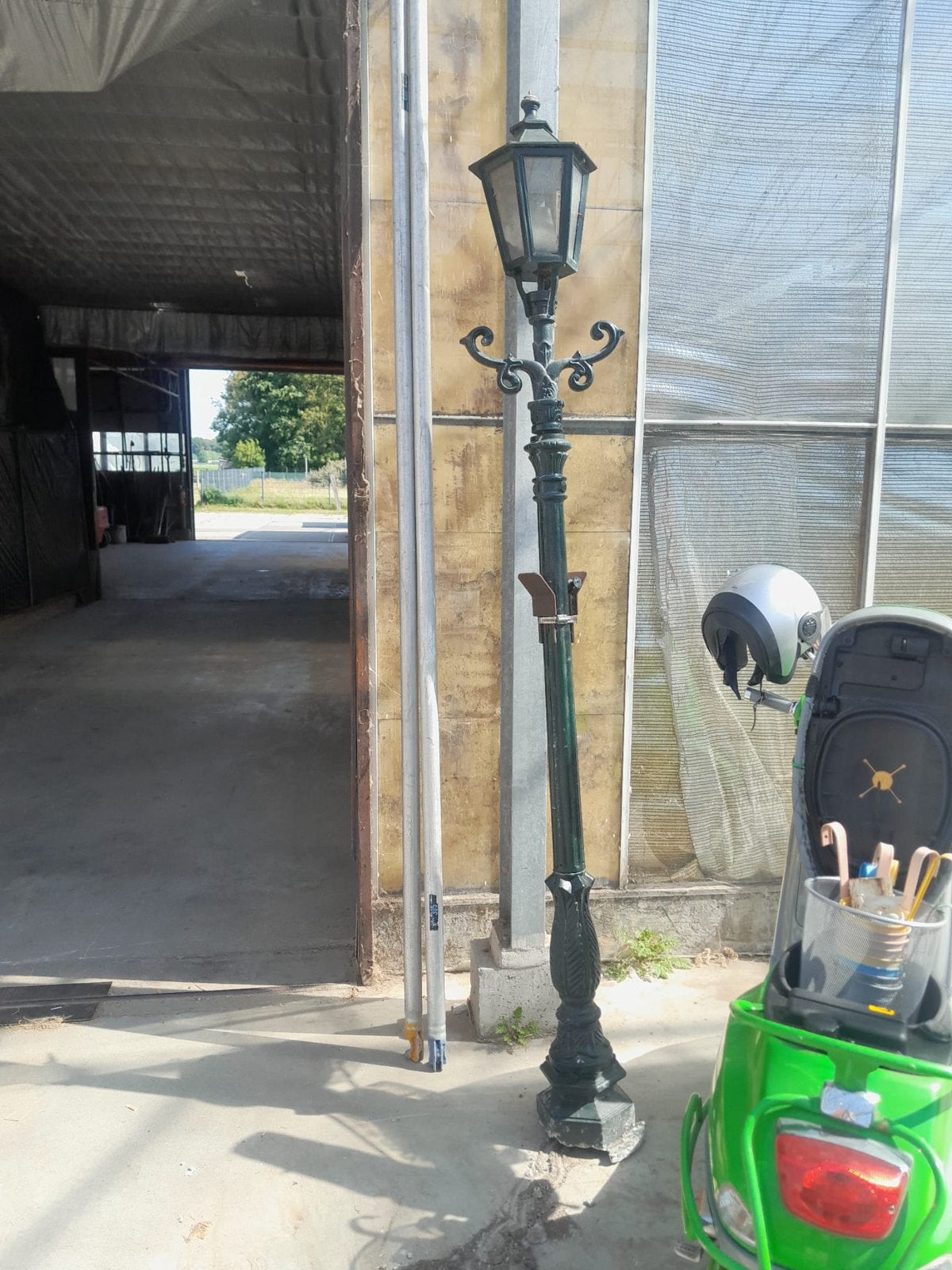 Lantarenpaal, Ophalen, Gebruikt, Staande lamp, Netvoeding