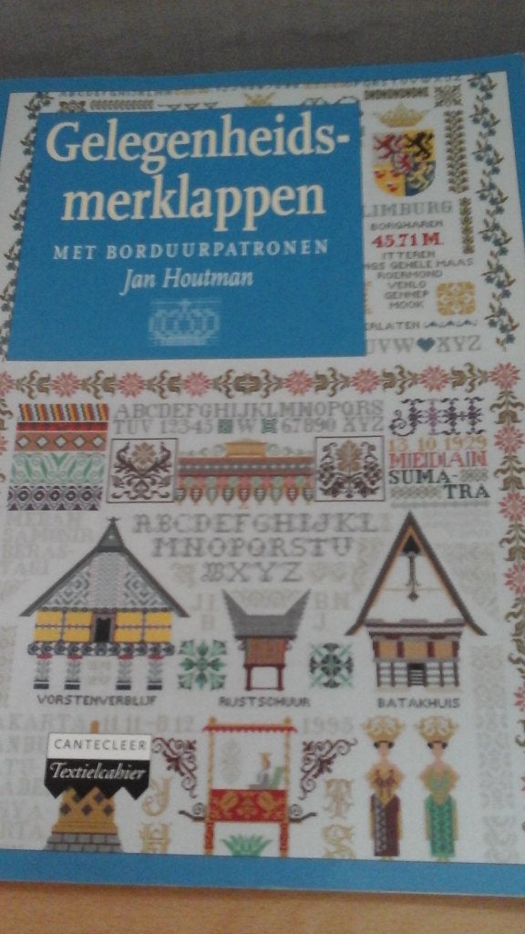 Prachtige patronenboek van jan houtman gelegenheids, Ophalen of Verzenden, Zo goed als nieuw, Handborduren, Patroon