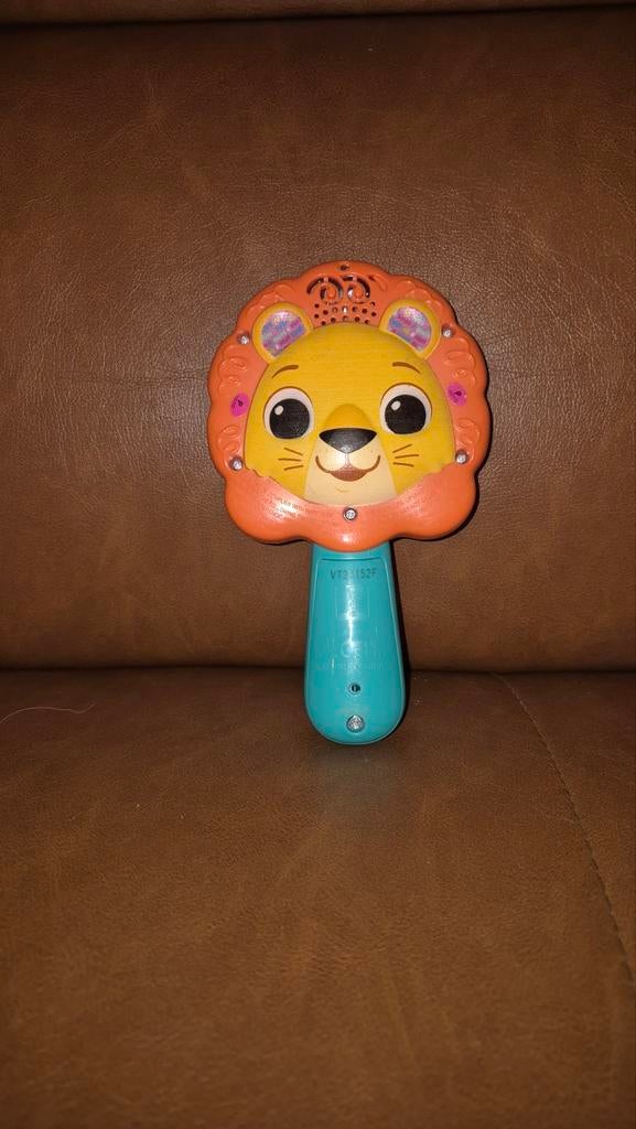 Vtech kiekeboe leeuwtje spiegel, Ophalen