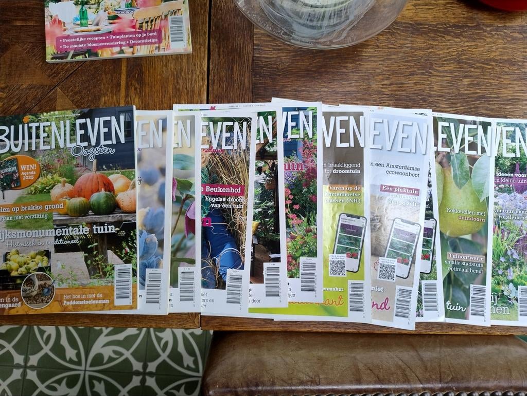 12 keer Tuin magazine Buitenleven, Ophalen of Verzenden, Zo goed als nieuw, Wetenschap en Natuur