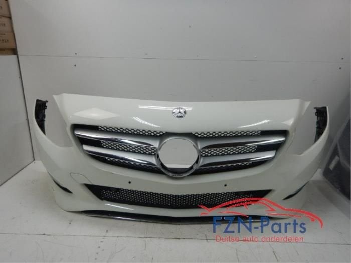 Mercedes-Benz B-Klasse W246 Voorbumper 6PDC Calcitweiss, Ophalen of Verzenden, Gebruikt, Voor, Bumper