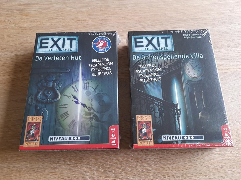Exit het spel, Een of twee spelers, Ophalen of Verzenden, Nieuw, 999 games.