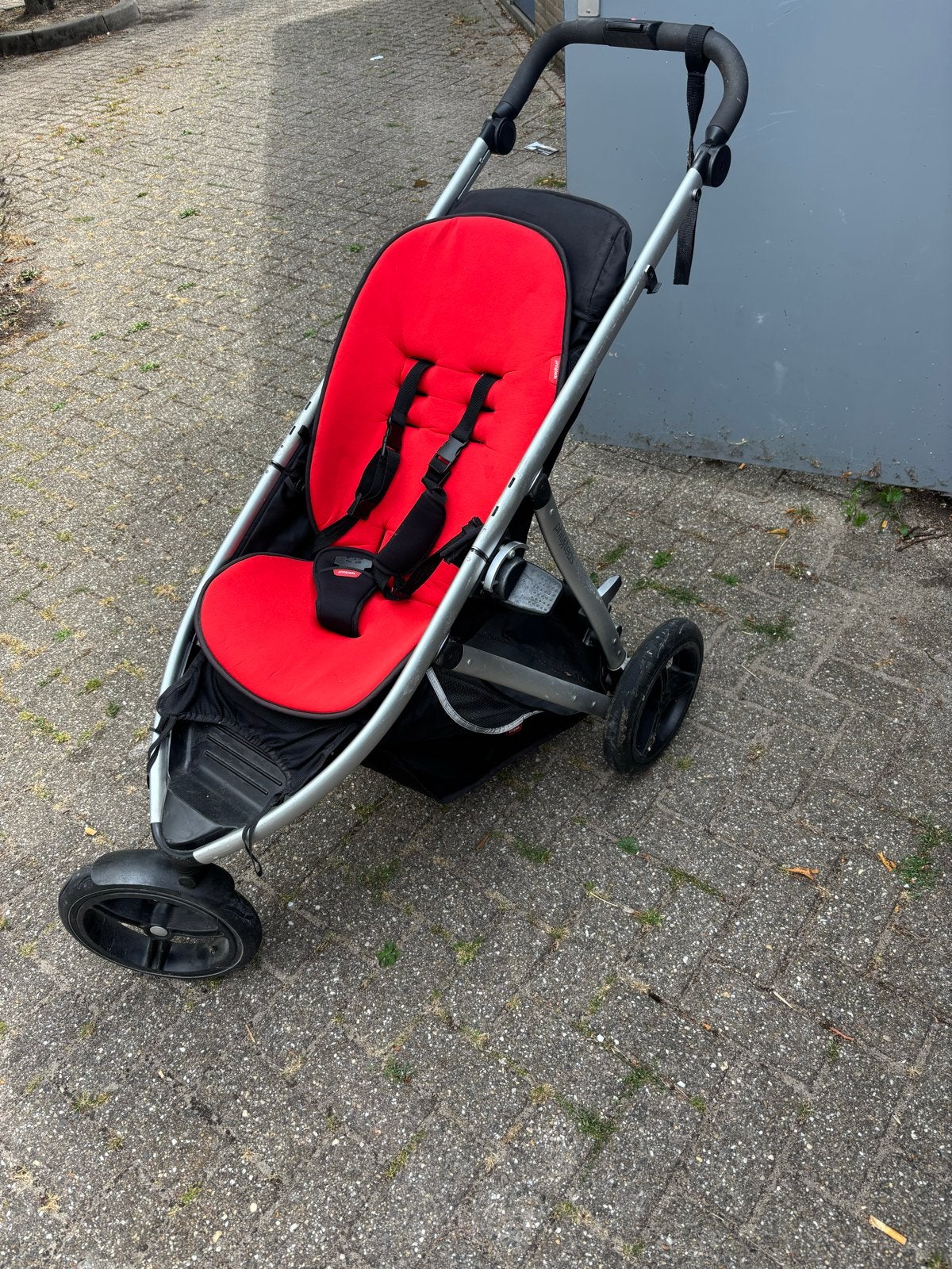 Phil en Teds hardloop buggy - werkt prima!, Kinderen en Baby's, Kinderwagens en Combinaties, Gebruikt, Luchtbanden, Ophalen, Kinderwagen